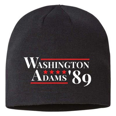 Washington Adams 1789 American Presidents Day Us History Sustainable Beanie