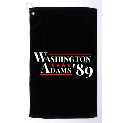 Washington Adams 1789 American Presidents Day Us History Golf Towel