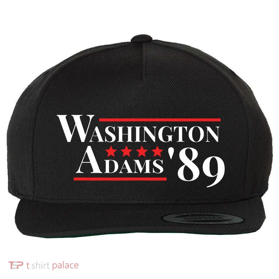 Washington Adams 1789 American Presidents Day Us History Wool Snapback Cap