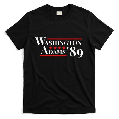 Washington Adams 1789 American Presidents Day Us History T-Shirt