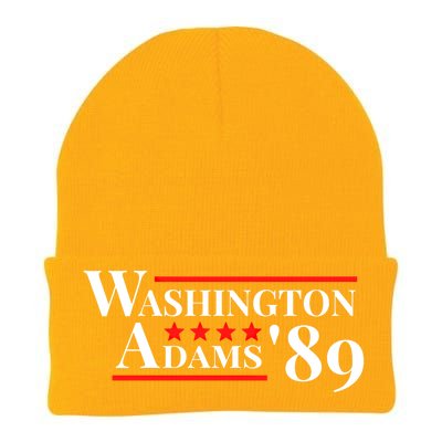 Washington Adams 1789 American Presidents Day Us History Funny Gift Knit Cap Winter Beanie