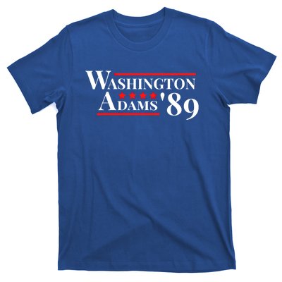 Washington Adams 1789 American Presidents Day Us History Funny Gift T-Shirt