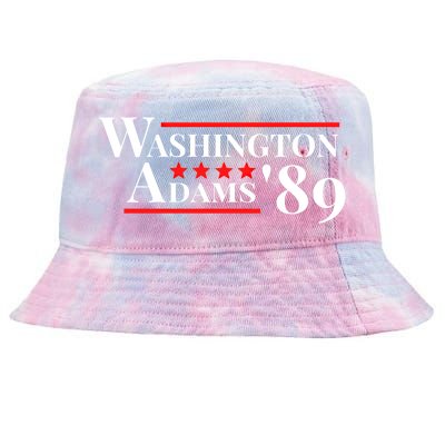 Washington Adams 1789 American Presidents Day Us History Funny Gift Tie-Dyed Bucket Hat