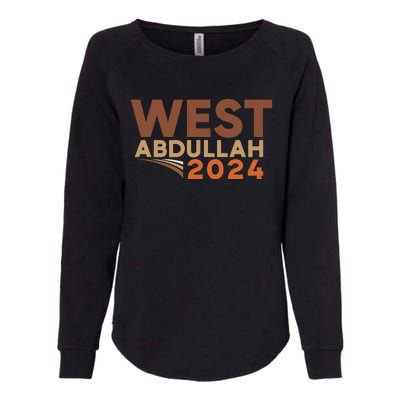 West Abdullah 2024 Womens California Wash Sweatshirt