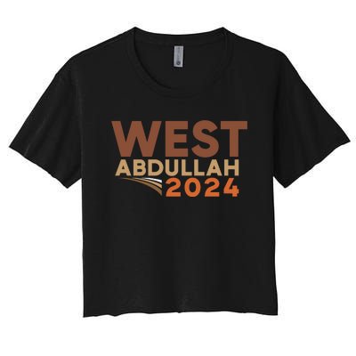 West Abdullah 2024 Women's Crop Top Tee