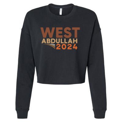 West Abdullah 2024 Cropped Pullover Crew