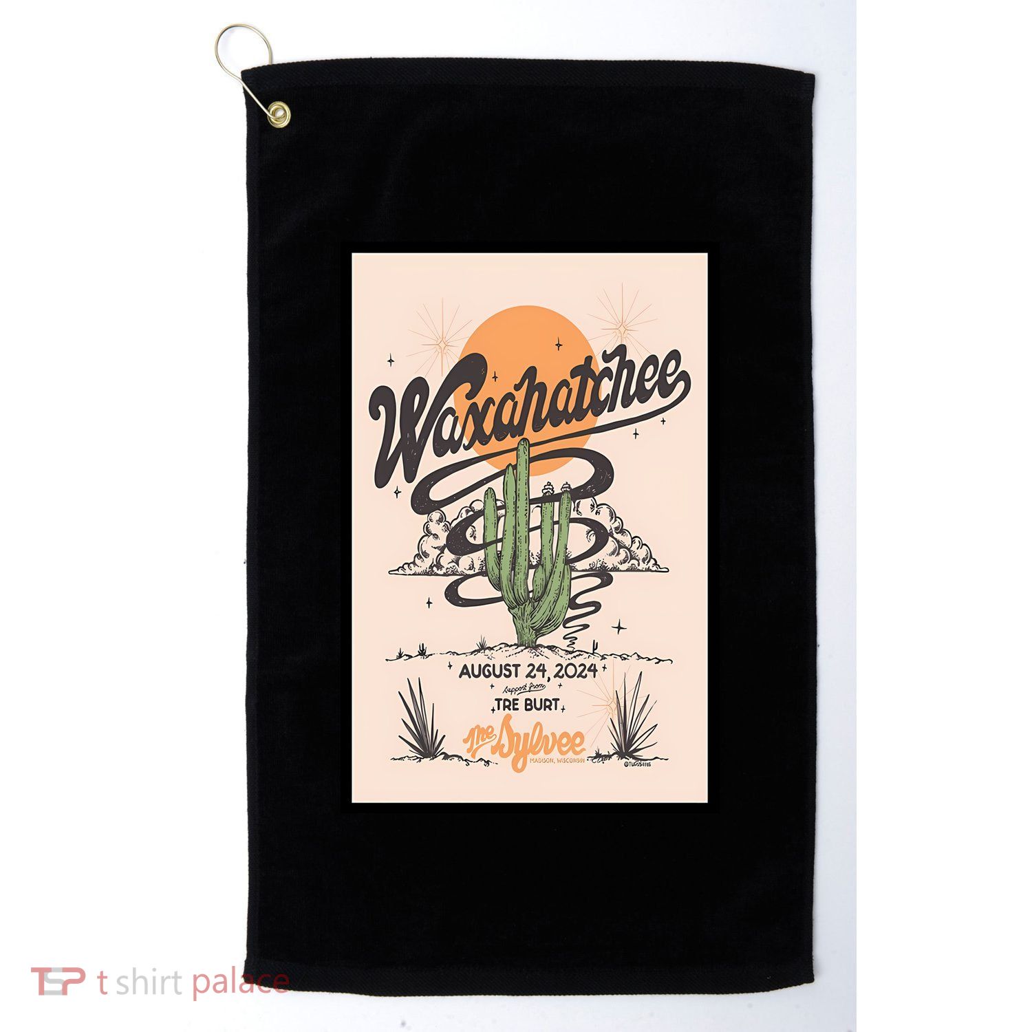 Waxahatchee August 24 2024 Golf Towel