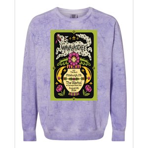 Waxahatchee August 26 2024 Carnegie Music Hall Pittsburgh Pa Poster Colorblast Crewneck Sweatshirt