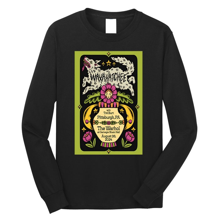 Waxahatchee August 26 2024 Carnegie Music Hall Pittsburgh Pa Poster Long Sleeve Shirt