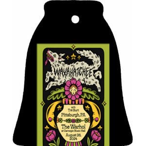 Waxahatchee August 26 2024 Carnegie Music Hall Pittsburgh Pa Poster Ceramic Bell Ornament