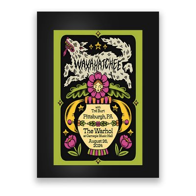Waxahatchee August 26 2024 Carnegie Music Hall Pittsburgh Pa Poster Poster