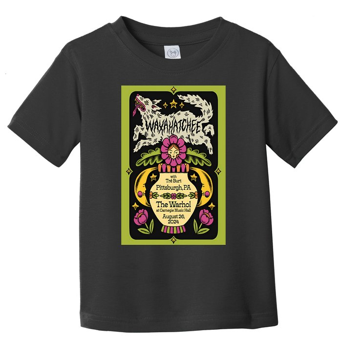 Waxahatchee August 26 2024 Carnegie Music Hall Pittsburgh Pa Poster Toddler T-Shirt