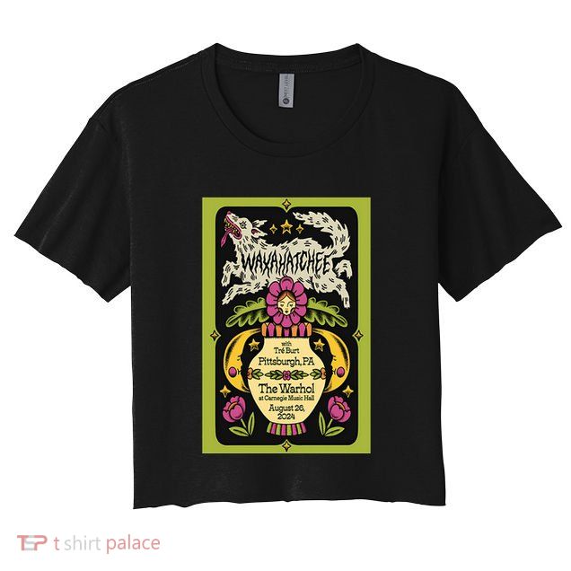 Waxahatchee August 26 2024 Carnegie Music Hall Pittsburgh Pa Poster Crop Top