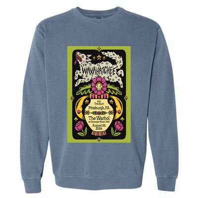Waxahatchee August 26 2024 Carnegie Music Hall Pittsburgh Pa Poster Garment-Dyed Sweatshirt
