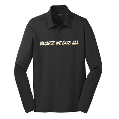 We Are 300 Hall Silk Touch Performance Long Sleeve Polo