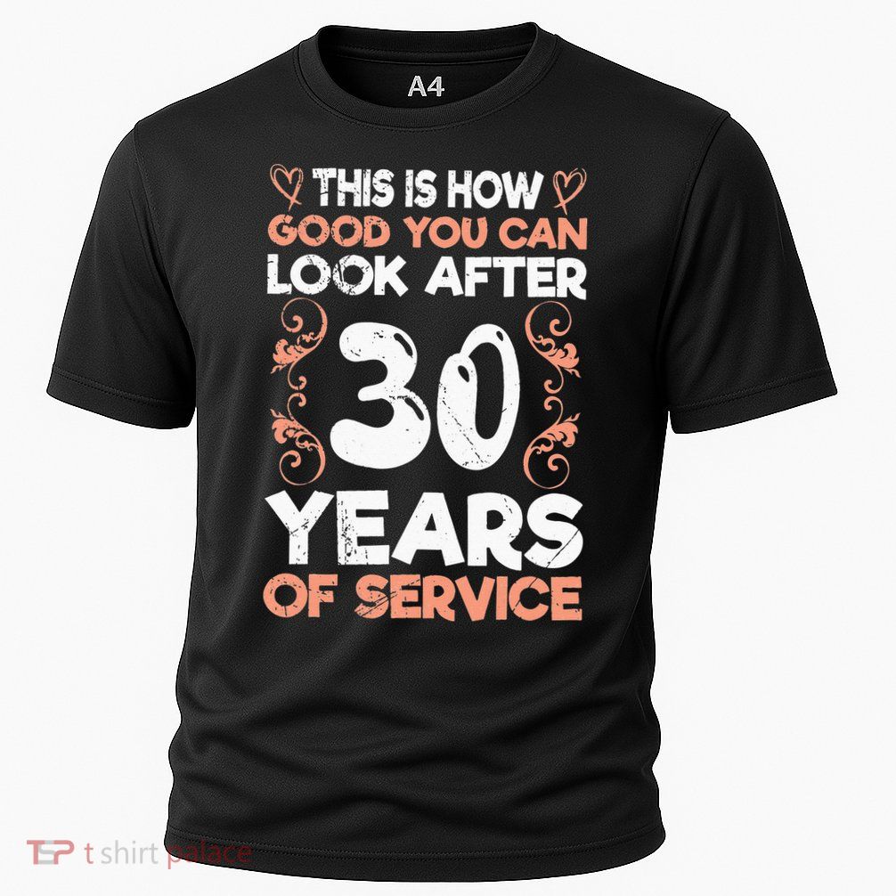 Work anniversary 30 years Company anniversary 30 Performance Shirt