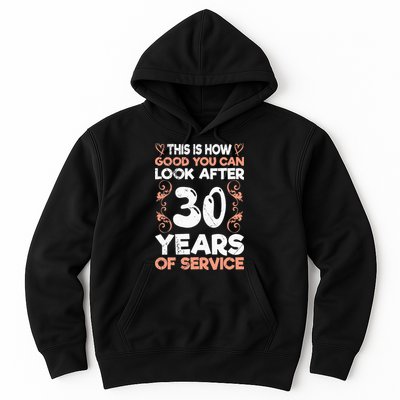 Work anniversary 30 years Company anniversary 30 Hoodie