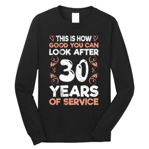 Work anniversary 30 years Company anniversary 30 Long Sleeve Shirt