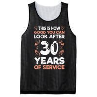 Work anniversary 30 years Company anniversary 30 Mesh Reversible Basketball Jersey Tank