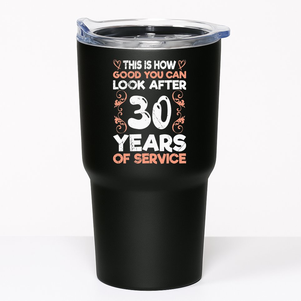 Work anniversary 30 years Company anniversary 30 Tumbler