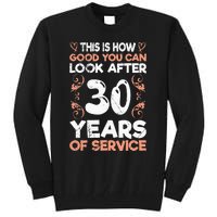 Work anniversary 30 years Company anniversary 30 Tall Sweatshirt