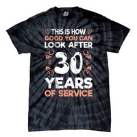 Work anniversary 30 years Company anniversary 30 Tie-Dye T-Shirt