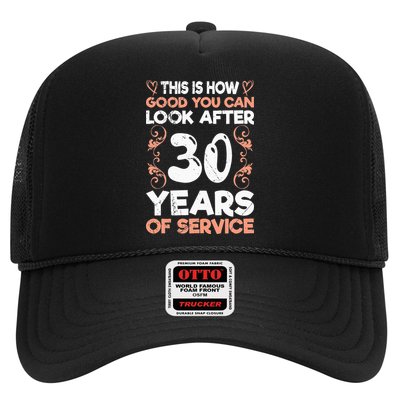 Work anniversary 30 years Company anniversary 30 Trucker Hat