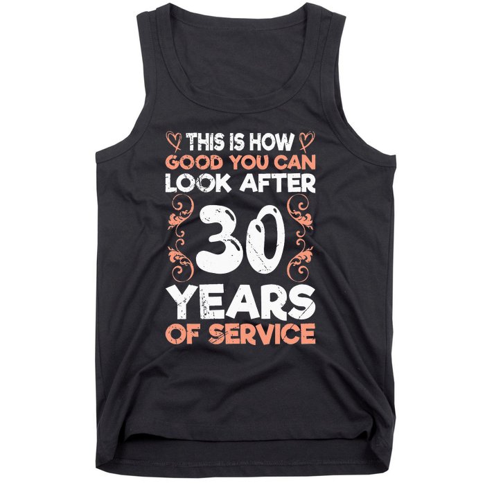 Work anniversary 30 years Company anniversary 30 Tank Top