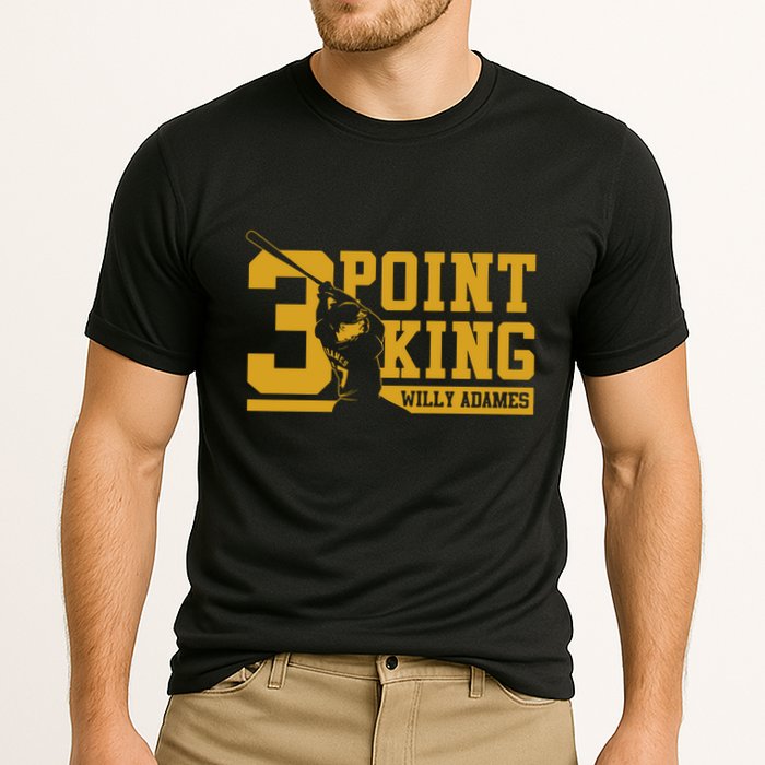 Willy Adames 3 Point King Cooling Performance Crew T-Shirt