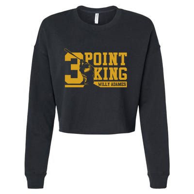 Willy Adames 3 Point King Cropped Pullover Crew