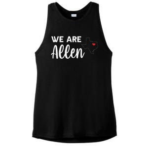 We Are Allen Ladies PosiCharge Tri-Blend Wicking Tank