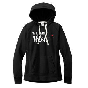 We Are Allen Women's Fleece Hoodie