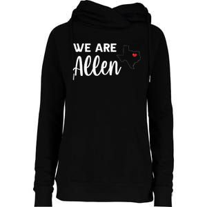 We Are Allen Womens Funnel Neck Pullover Hood