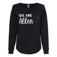 We Are Allen Womens California Wash Sweatshirt