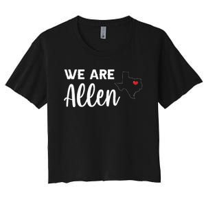 We Are Allen Women's Crop Top Tee