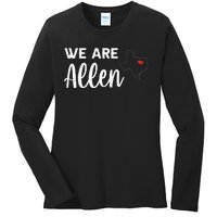 We Are Allen Ladies Long Sleeve Shirt