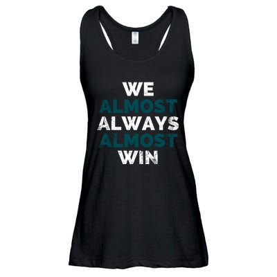 We Almost Always Almost Win Sunday Football Ladies Essential Flowy Tank