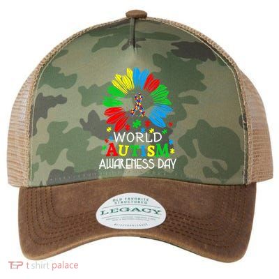 World Autism Awareness Day Gifts Legacy Tie Dye Trucker Hat