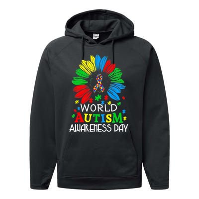 World Autism Awareness Day Gifts Performance Fleece Hoodie