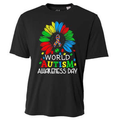 World Autism Awareness Day Gifts Cooling Performance Crew T-Shirt