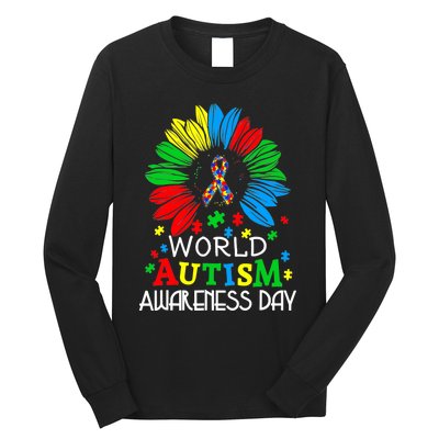 World Autism Awareness Day Gifts Long Sleeve Shirt