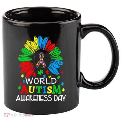 World Autism Awareness Day Gifts 11oz C Handle Ceramic Mug