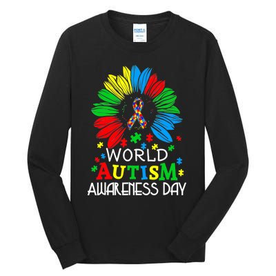 World Autism Awareness Day Gifts Tall Long Sleeve T-Shirt