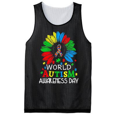 World Autism Awareness Day Gifts Mesh Reversible Basketball Jersey Tank