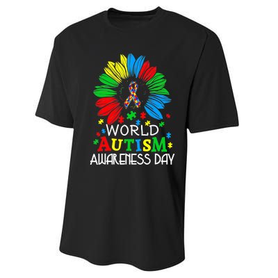 World Autism Awareness Day Gifts Performance Sprint T-Shirt