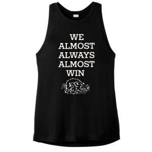 We Almost Always Almost Win Arkansas Ladies PosiCharge Tri-Blend Wicking Tank