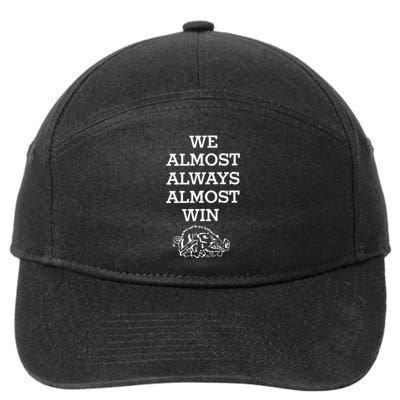 We Almost Always Almost Win Arkansas 7-Panel Snapback Hat