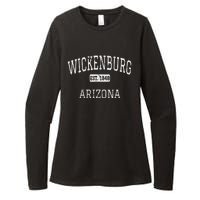 Wickenburg Arizona Az Vintage Womens CVC Long Sleeve Shirt