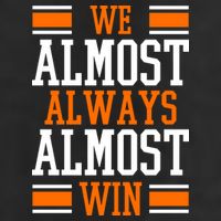 We Almost Always Almost Win Funny Sports 25L Jumbo Tote