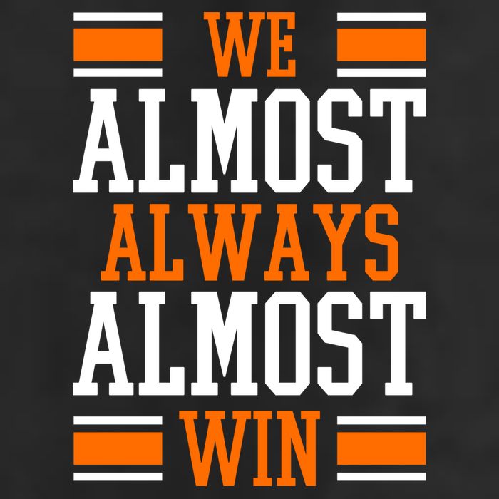 We Almost Always Almost Win Funny Sports 25L Jumbo Tote